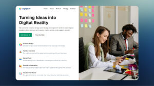 Digital Agency Hero Section (Elementor Template)