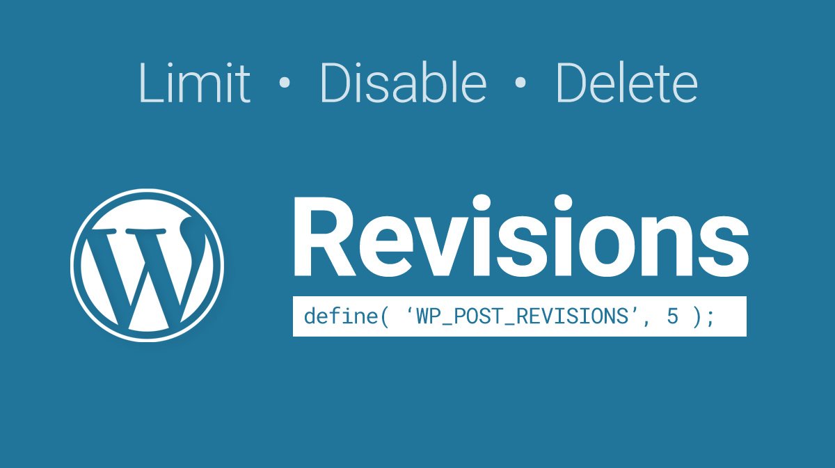 wordpress post revisions