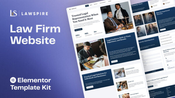 lawspire law firm Elementor Template Kit Lawspire - Law Firm Website Elementor Template Kit